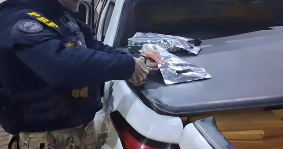 Paraná: PRF apreende mais de 400 quilos de maconha durante fiscalização “Assista o vídeo”