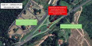 Obras no acesso a Jacarezinho alteram o trânsito na BR-153 nesta terça-feira (19/05)