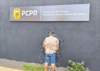 Polícia Civil prende homem por descumprimento de medida protetiva e ameaças com arma em Santo Antônio da Platina