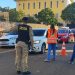 Polícia Militar, DETRAN e Prefeitura Municipal realizam Blitz do Maio Amarelo em Jacarezinho/PR