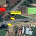 Construção de viaduto na BR-153 altera acessos no km 24, em Jacarezinho