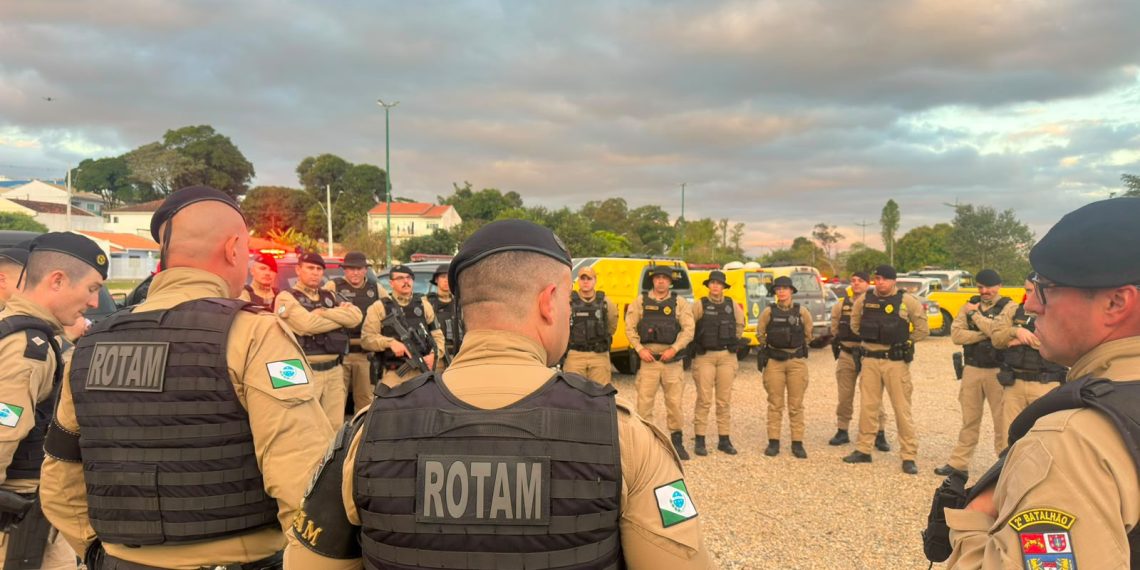 2° Batalhão realiza o lançamento Operação OMINIS em Wenceslau Braz