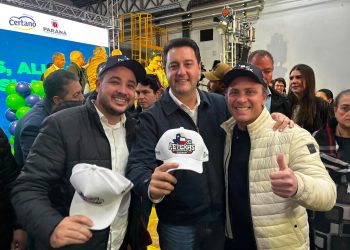 Norte Pioneiro: Palhares acompanha Ratinho Junior em inauguração de complexo industrial em Cambará “Confira as Fotos”