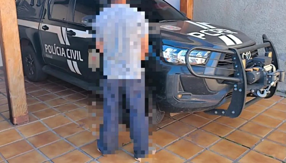 Polícia Civil prende condenado por roubo em Santo Antônio da Platina