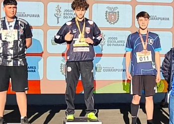 Pedro Augusto, do Colégio Elo, conquista ouro nos Jogos Escolares do Paraná