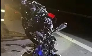 Norte Pioneiro: Mulher de 28 anos fica gravemente ferida após carro atingir moto na PR-092 em Wenceslau Braz
