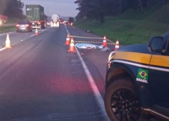 Paraná: Motociclista morre após colisão com caminhão na BR-116