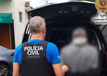 Norte Pioneiro: Polícia Civil prende homem condenado por furto qualificado em Jacarezinho