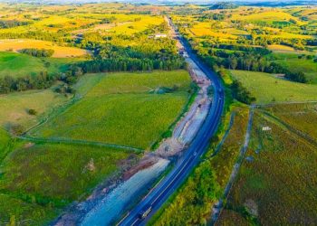 EPR Litoral Pioneiro inicia desvios em três pontos para construção de viadutos na BR-153