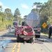 Paraná: Engavetamento com cinco veículos deixa motorista ferido na BR-153 “Assista o vídeo”