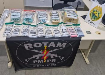 Norte Pioneiro: Polícia Militar apreende grande quantidade de drogas em Siqueira Campos