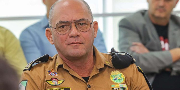 Coronel Hudson está à frente da Segurança no Paraná desde 2023. (Foto: Roberto Dziura Jr/AEN)