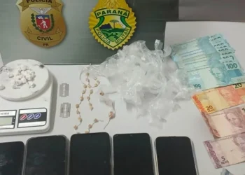 Prisão em flagrante por tráfico de drogas em Santo Antônio da Platina