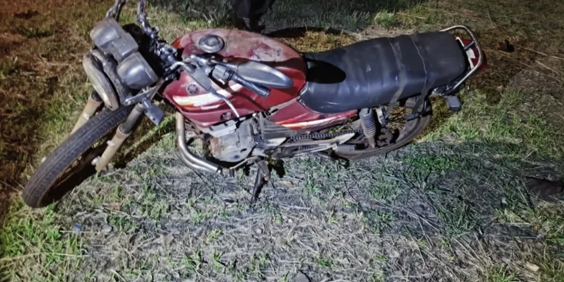 Norte Pioneiro:Motociclista sofre queda na PR-518 em Santa Mariana