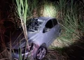 Jovens escapam ilesos de acidente no Norte Pioneiro
