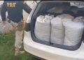 Paraná: PRF apreende quase 300 quilos de drogas em carro com placas falsas e prende suspeito “Assista o vídeo”