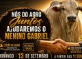 Leilão de gado em Jacarezinho promove ação solidária em apoio ao menino Gabriel