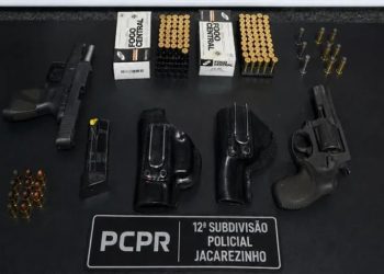 Polícia Civil cumpre mandado e apreende armas e munições em investigação de tentativa de homicídio em Jacarezinho