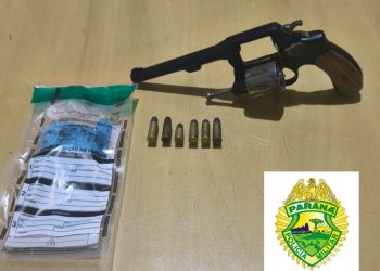 Polícia Militar apreende revólver, munições e maconha durante cavalgada da EFAPI em Santo Antônio da Platina