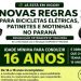 Novas regras para bicicletas elétricas e patinetes já valem em Jacarezinho- PR