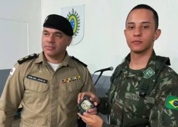 Atirador do Tiro de Guerra enfrenta assaltante e impede crime contra mulher em Teófilo Otoni-MG