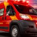 Bombeiros atendem acidente em Jacarezinho e incêndio em Santo Antônio da Platina