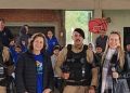 Apae de Jacarezinho recebe visita especial da equipe de Operações com Cães da PM
