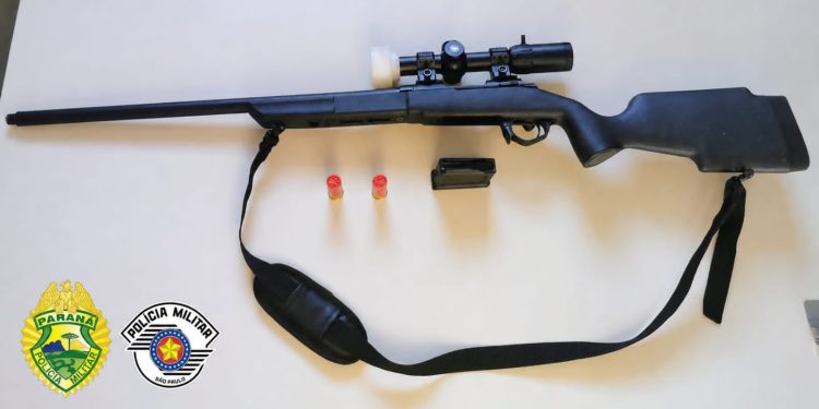 Ação Conjunta PMPR e PMSP resulta na Apreensão de Menores e Arma de Fogo