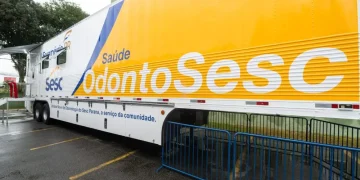 Unidade Móvel do Projeto OdontoSesc leva atendimentos gratuitos a Guapirama