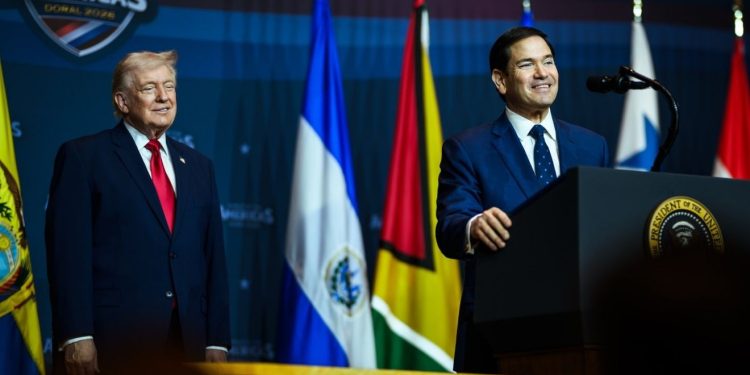 Donald Trump disse que acordo não custará nada aos cofres norte-americanos. (Foto: Reprodução/X Marco Rubio)