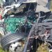 Paraná: Grave acidente entre dois caminhões deixa uma pessoa morta na BR-476