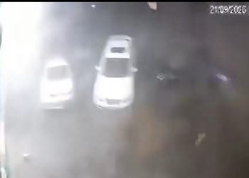 Vento levanta carro e provoca cena impressionante durante forte temporal no Paraná