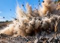 Detonação de rochas nesta terça e quarta-feira na BR-153, em Jacarezinho-PR