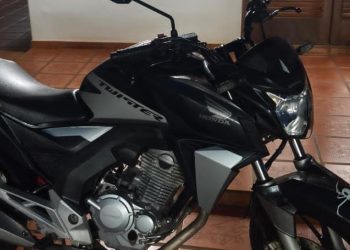 Polícia Militar apreende motocicleta adulterada e realiza prisão em Santo Antônio da Platina