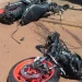 Paraná: Entregador de 35 anos morre em grave colisão com caminhão e moto fica partida ao meio