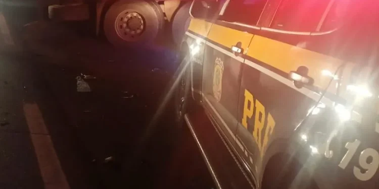 Norte Pioneiro: Motociclista morre após bater contra caminhão na BR-153