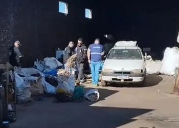 Polícia Civil e Receita Estadual fiscalizam estabelecimento e prendem proprietário por suspeita de receptação em Santo Antônio da Platina