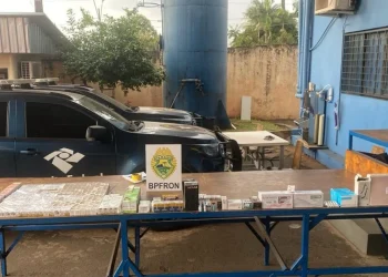 PM apreende mais de 2 mil ampolas de tirzepatida e pistola 9 mm escondida em ônibus no Norte Pioneiro