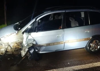 PRF atende sinistro de trânsito com colisão frontal na BR-369, em Cornélio Procópio (PR)