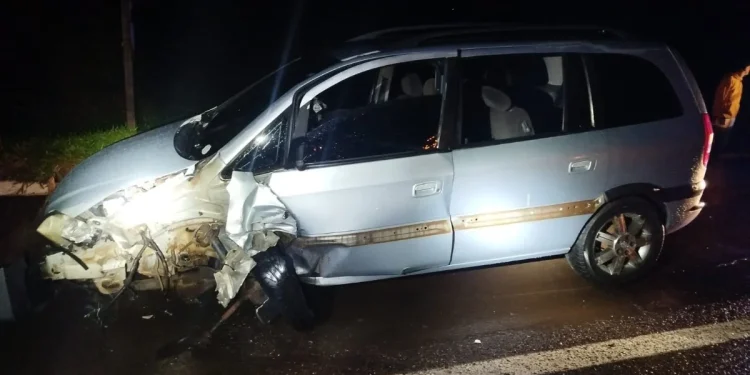 PRF atende sinistro de trânsito com colisão frontal na BR-369, em Cornélio Procópio (PR)