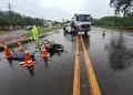 Norte Pioneiro: Jovem de Andirá morre após motocicleta ser atingida por carro na PR-444, em Arapongas
