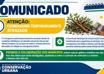 Chuvas atrasam cronograma de coleta de galhos e entulhos em Jacarezinho-PR