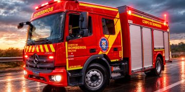 Equipes dos Bombeiros atendem acidentes em Jacarezinho e Ibaiti e resgatam cachorro em Cambará