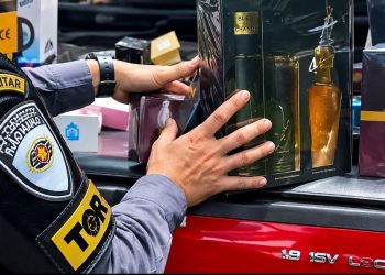 TOR apreende perfumes e medicamentos de origem estrangeira durante fiscalização em Ourinhos “Assista o vídeo”