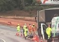 Motociclista morre em grave acidente na BR-153 após colidir com carreta em Jacarezinho-PR