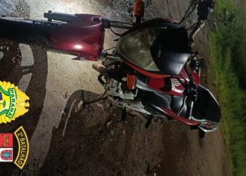 Ação rápida da Polícia Militar resulta na prisão de suspeito e recuperação de motocicleta furtada no pronto-socorro de Santo Antônio da Platina/PR