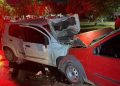 Colisão frontal entre dois carros deixa um morto e quatro feridos em Ibaiti