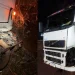 Jovem motociclista morre em acidente com dois caminhões na PR-585