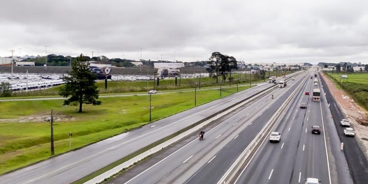 EPR Litoral Pioneiro libera novo trecho de terceira faixa da BR-277 para o feriado de 12 de Outubro