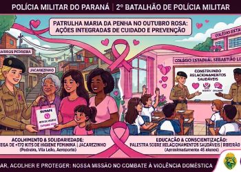 Polícia Militar intensifica ações de prevenção, acolhimento e conscientização no Norte Pioneiro